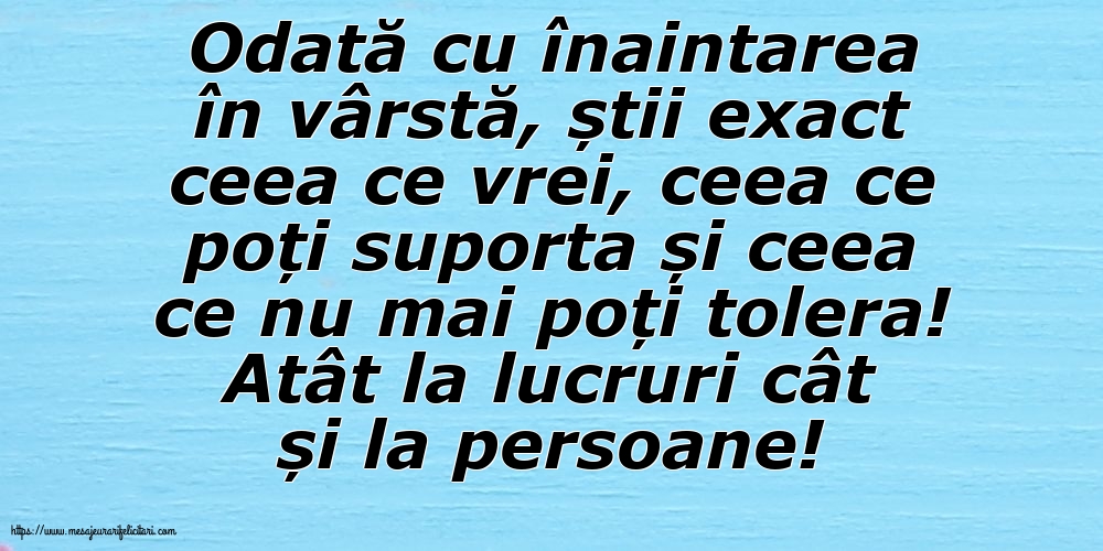 Familie Odată cu înaintarea în vârstă