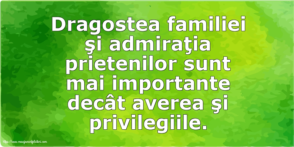 Familie Dragostea familiei şi admiraţia prietenilor