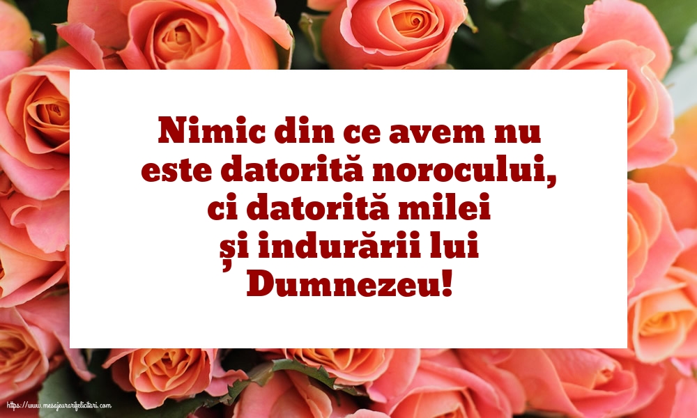 Familie Nimic din ce avem nu este datorită norocului