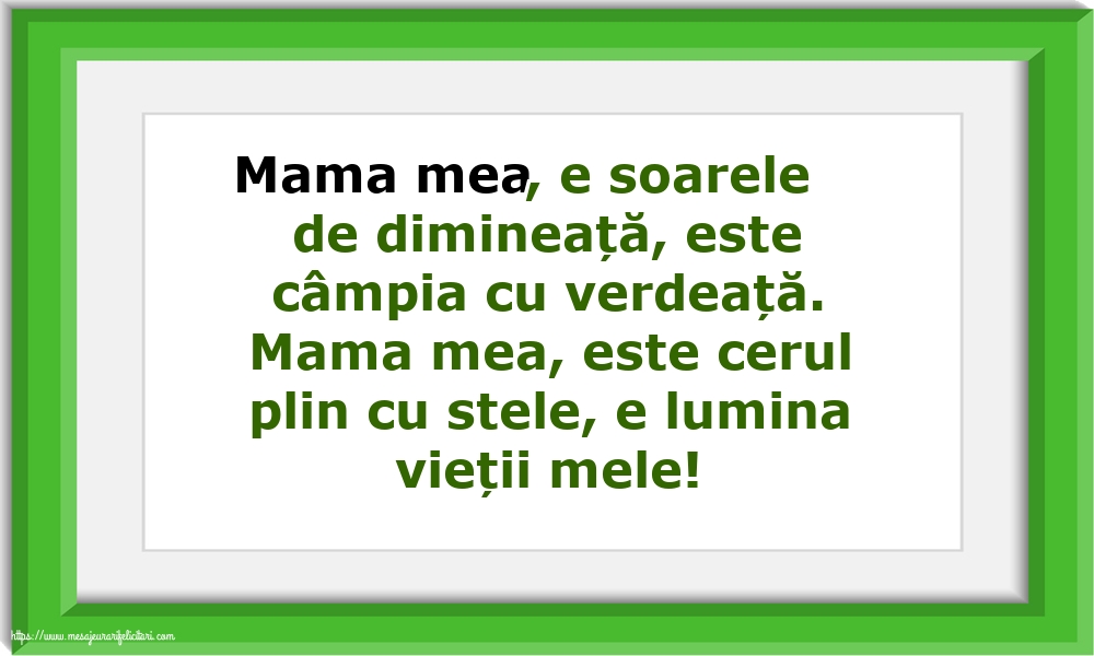 Familie Mama mea