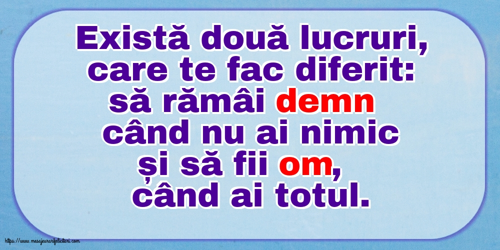 Familie Există două lucruri, care te fac diferit