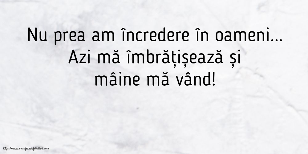 Familie Nu prea am încredere în oameni