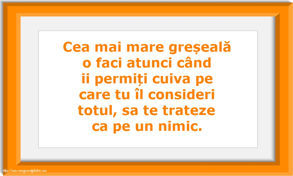 Familie Cea mai mare greșeală
