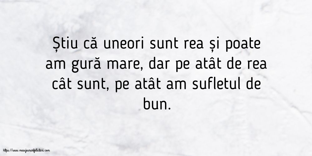 Familie Știu că uneori sunt rea