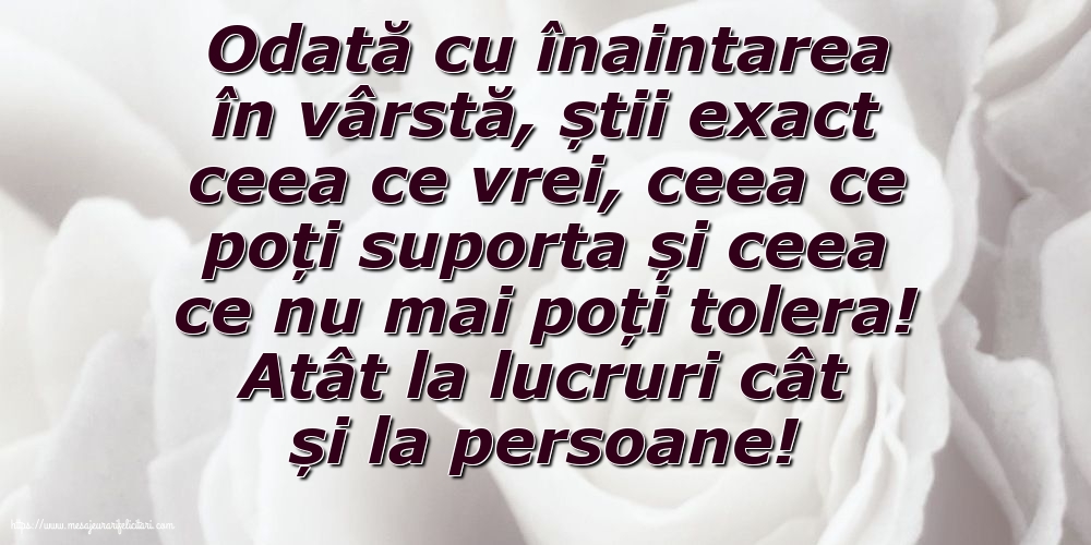 Familie Odată cu înaintarea în vârstă