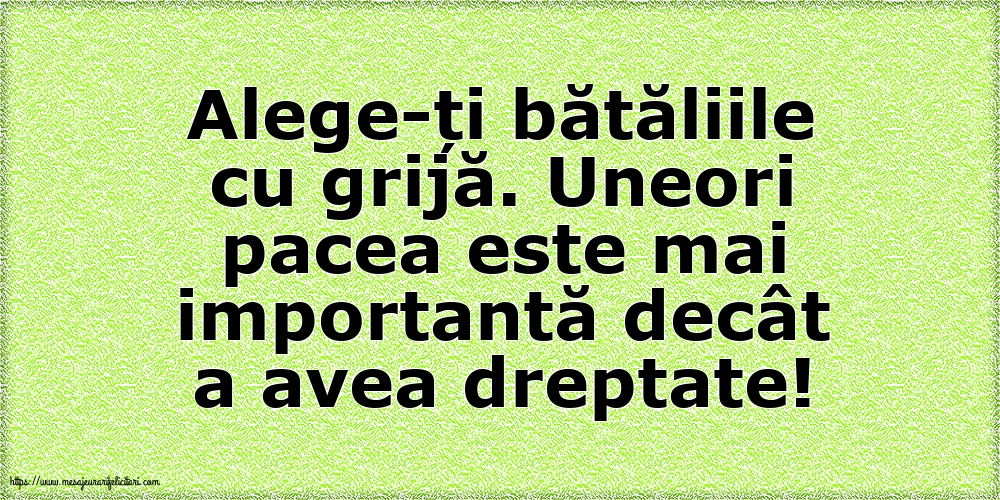 Familie Alege-ți bătăliile cu grijă
