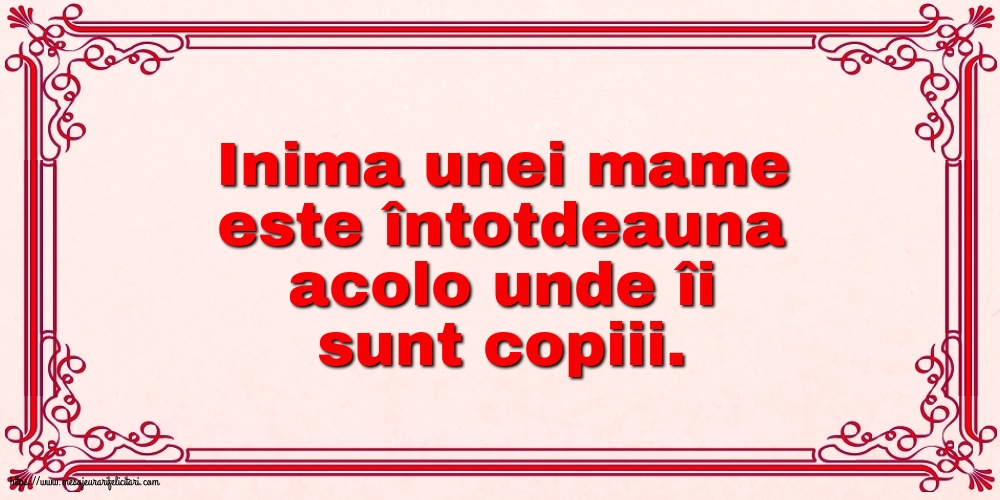 Familie Inima unei mame