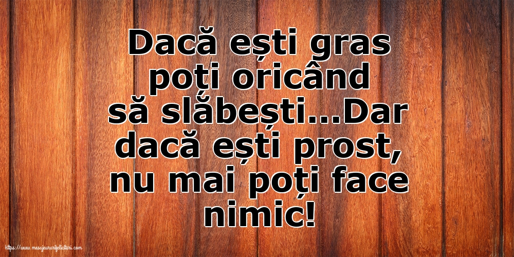Familie Dacă ești gras