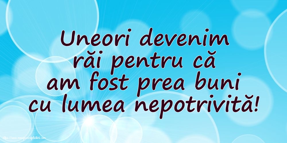 Familie Uneori devenim răi