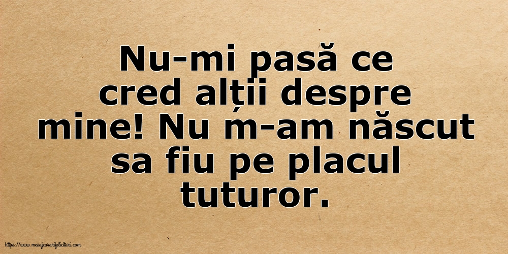 Familie Nu-mi pasă ce cred alții despre mine!