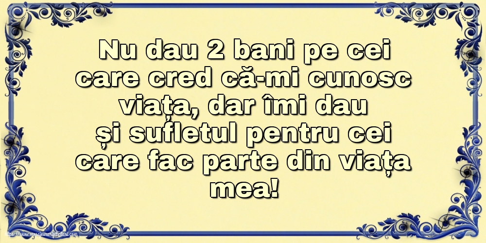 Nu dau 2 bani