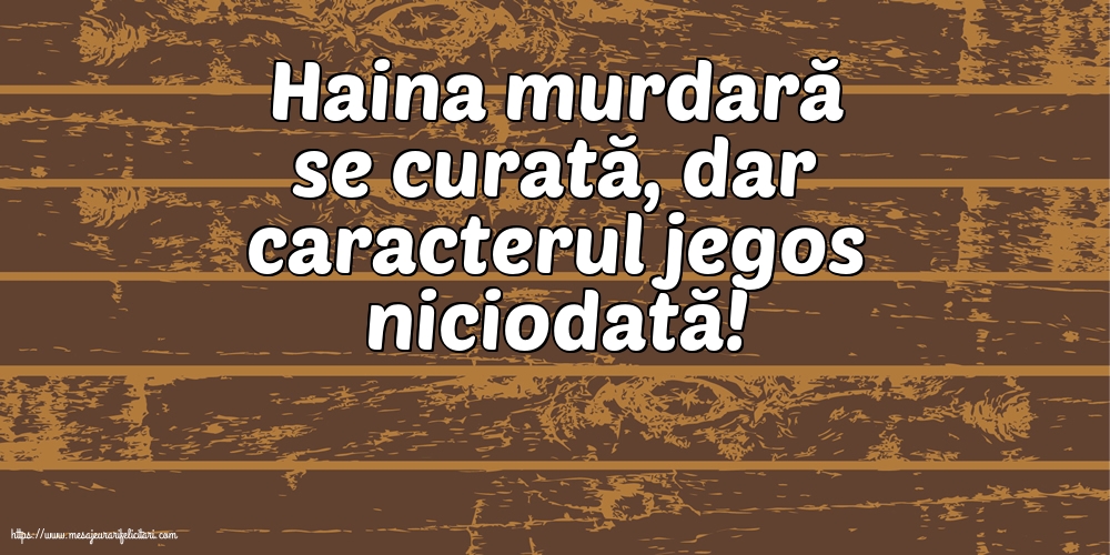 Familie Haina murdară se curată
