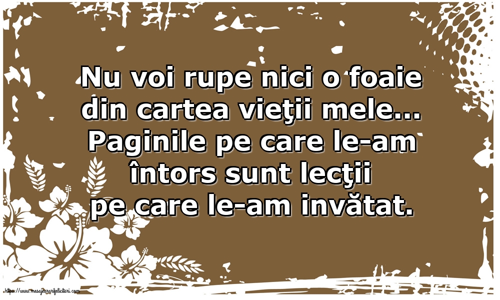 Imagini despre Familie - Nu voi rupe nici o foaie din cartea vieţii mele - mesajeurarifelicitari.com