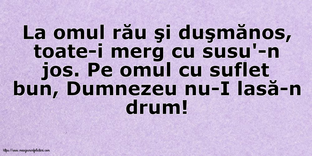 Familie La omul rău şi duşmănos