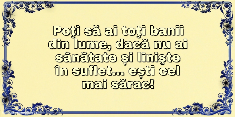Familie Poţi să ai toţi banii din lume