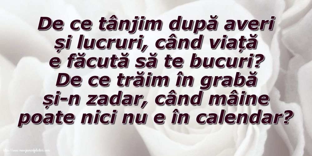 Familie De ce tânjim după averi și lucruri
