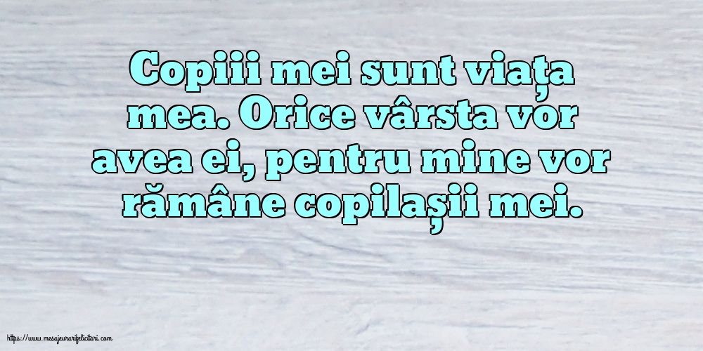 Familie Copiii mei sunt viața mea.
