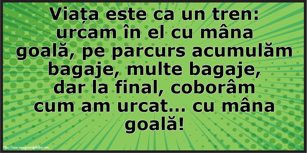 Familie Viata este ca un tren