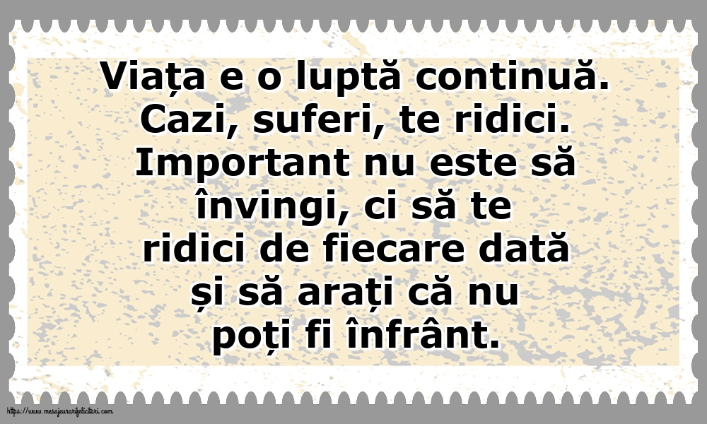 Familie Viața e o luptă continuă