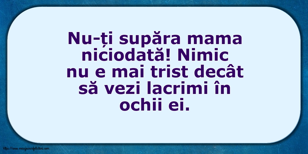 Familie Nu-ți supăra mama niciodată!