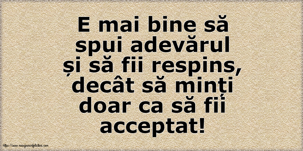 Familie E mai bine să spui adevărul...