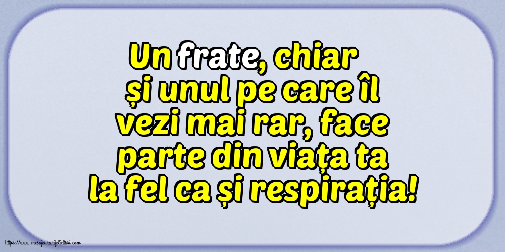 Familie Pentru fratele meu