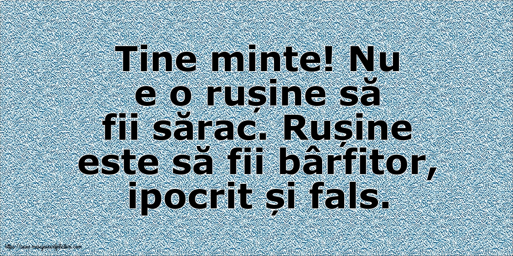 Familie Nu e o rușine să fii sărac