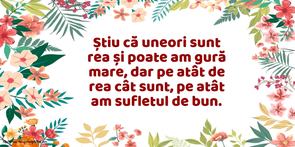 Familie Știu că uneori sunt rea