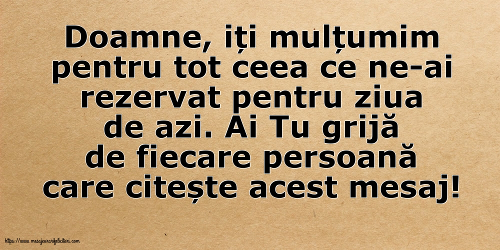 Familie Ai Doamne grijă de fiecare persoană care citește acest mesaj!