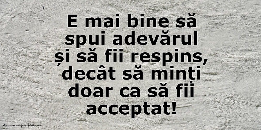 Familie E mai bine să spui adevărul...