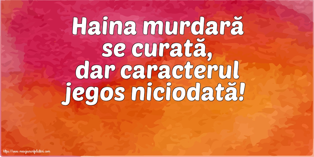 Familie Haina murdară se curată