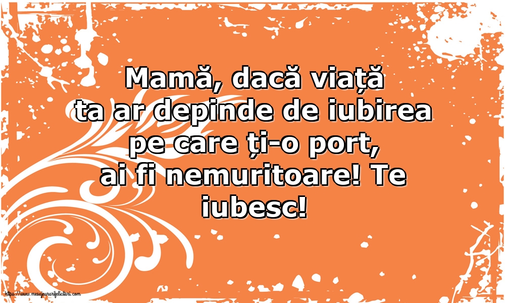 Familie Te iubesc, Mamă!