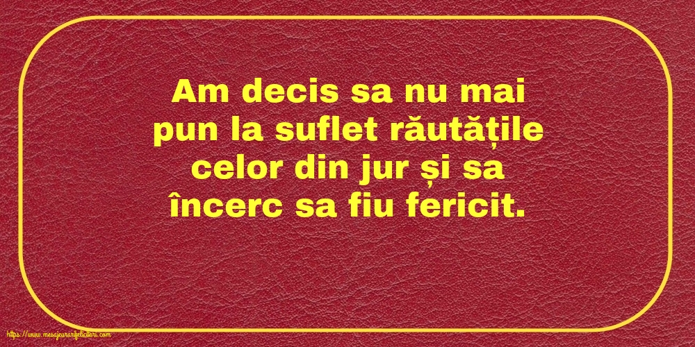 Familie Am decis sa nu mai pun la suflet răutățile