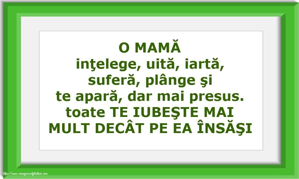 Familie O MAMĂ