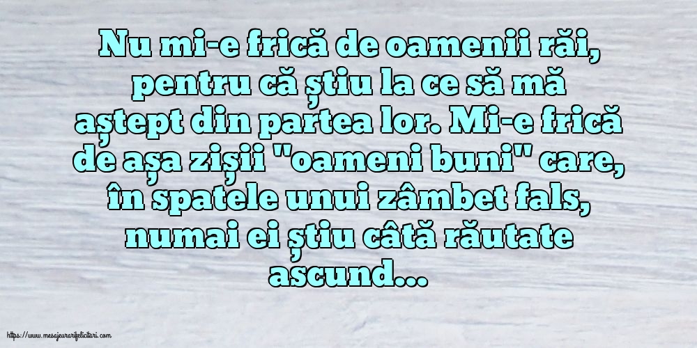 Familie Nu mi-e frică de oamenii răi