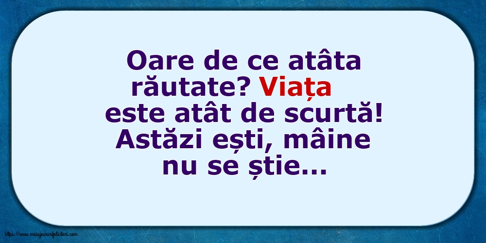 Familie Oare de ce atâta răutate