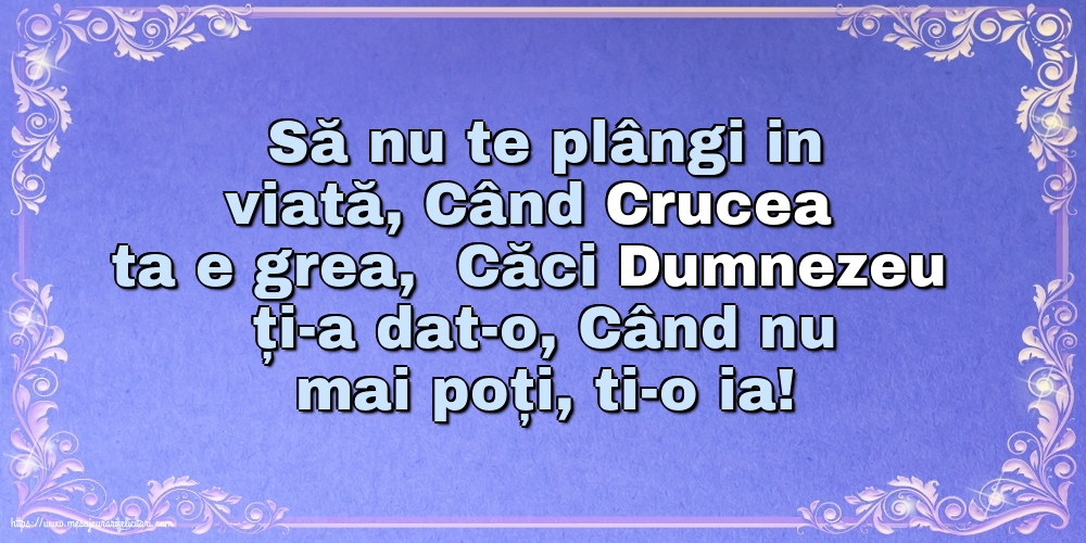 Familie Să nu te plângi in viată