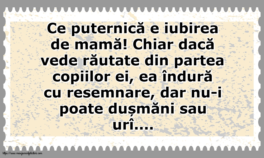 Familie Ce puternică e iubirea de mamă
