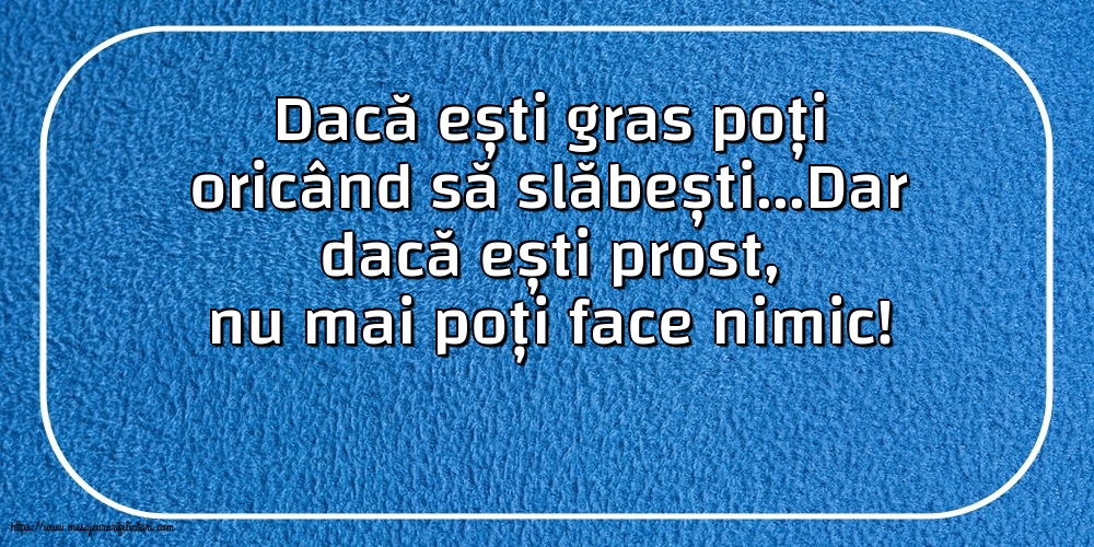 Familie Dacă ești gras