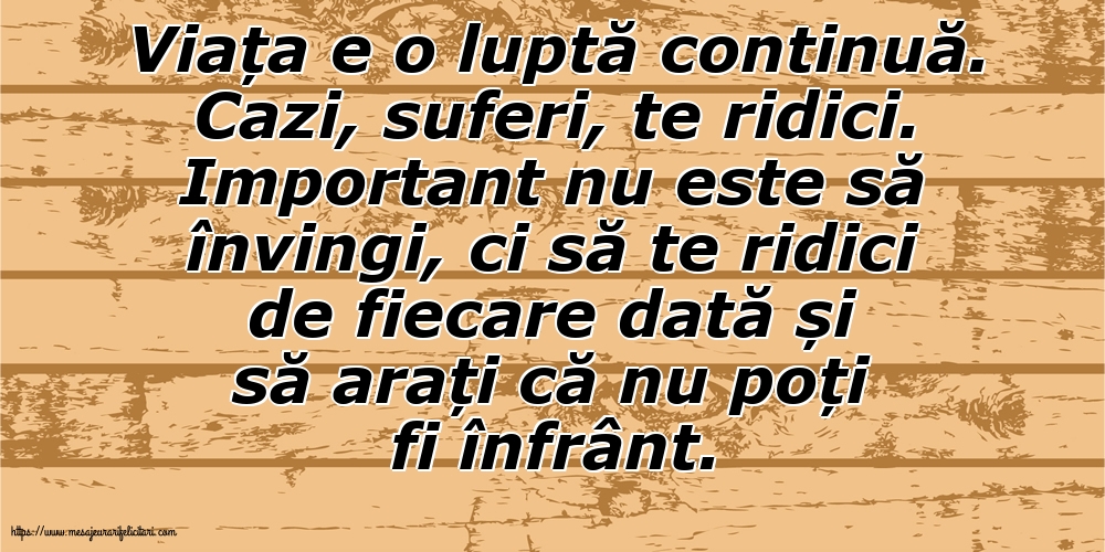 Familie Viața e o luptă continuă