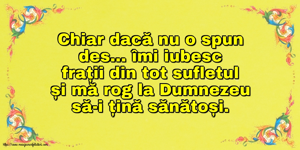 Familie Pentru frați