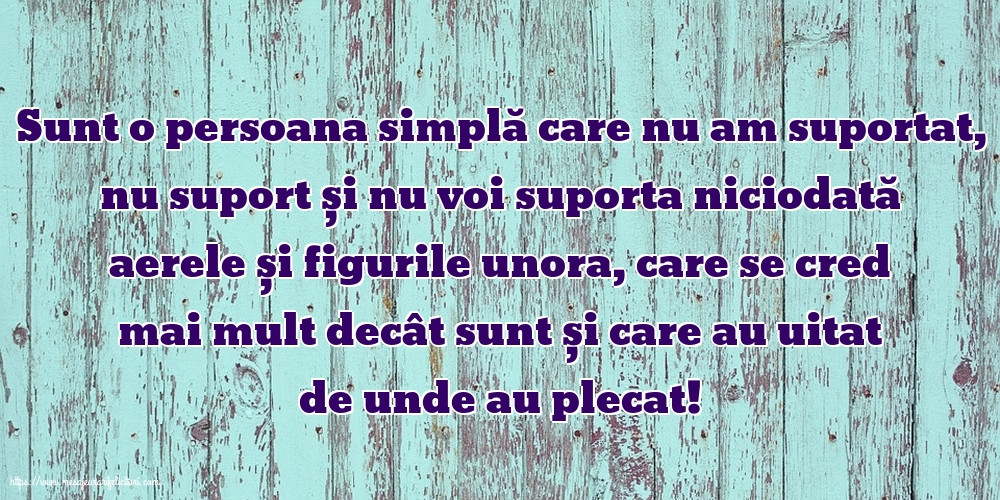 Familie Sunt o persoana simplă care nu a uitat de unde am plecat!