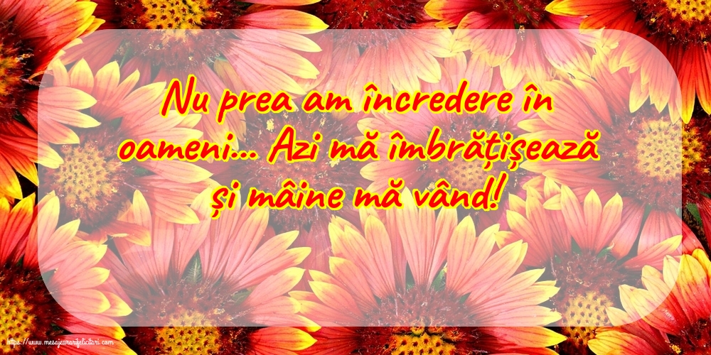 Familie Nu prea am încredere în oameni