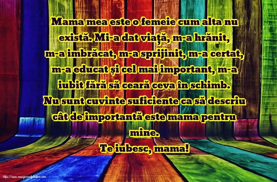 Familie Te iubesc, mama!