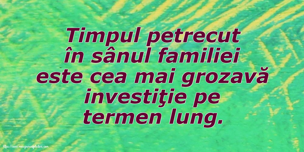 Familie Timpul petrecut în sânul familiei