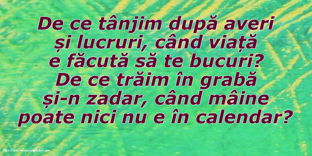Familie De ce tânjim după averi și lucruri