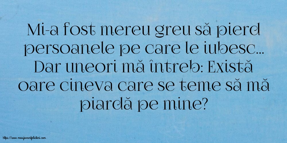 Familie Mi-a fost mereu greu