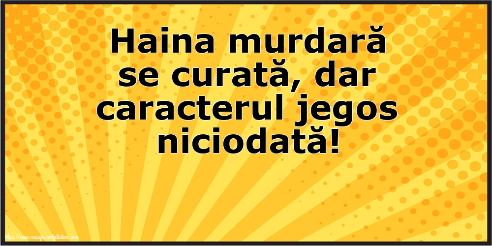 Familie Haina murdară se curată