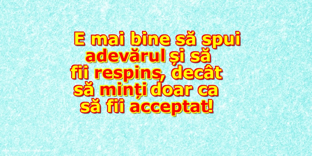 Familie E mai bine să spui adevărul...