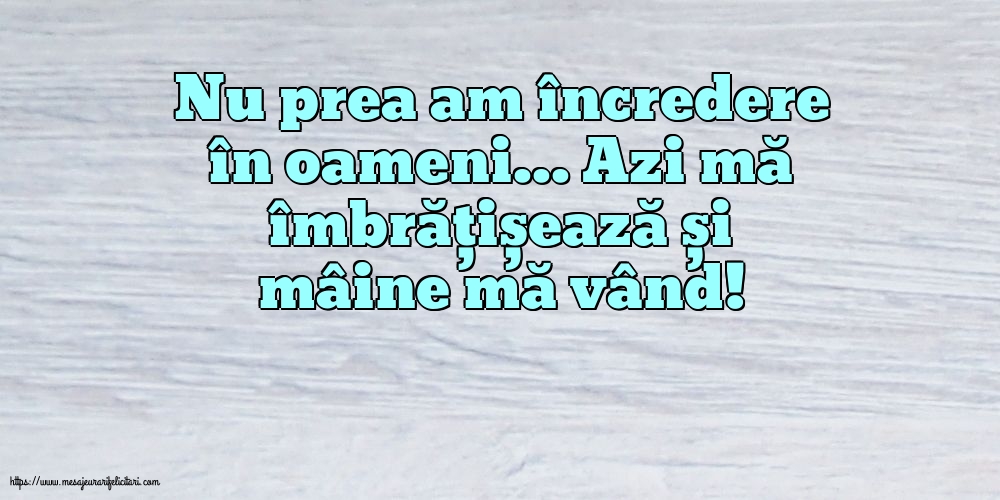 Familie Nu prea am încredere în oameni